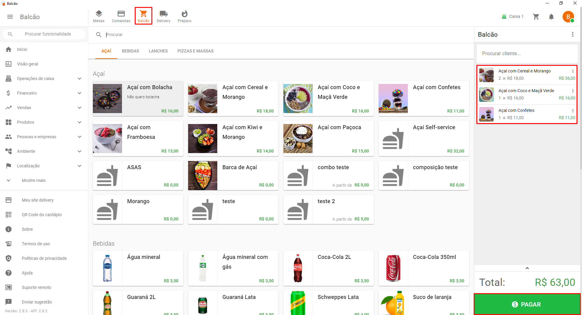 Pagamento Parcial Fiado no GrandChef 2.0