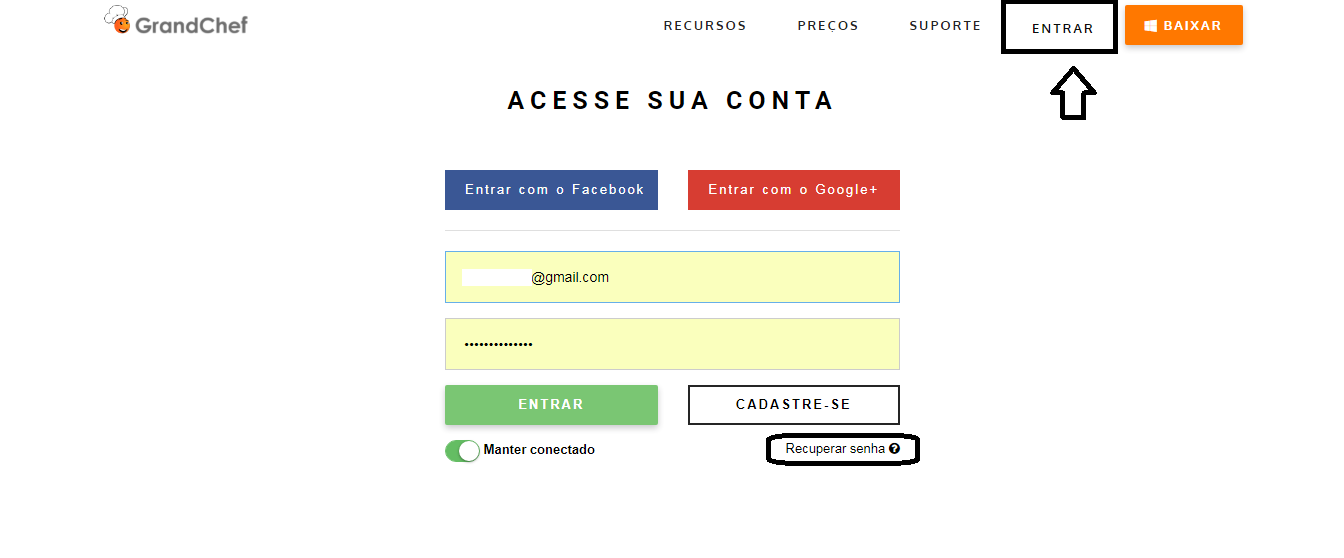 Como recuperar suas senhas do Facebook e do Gmail