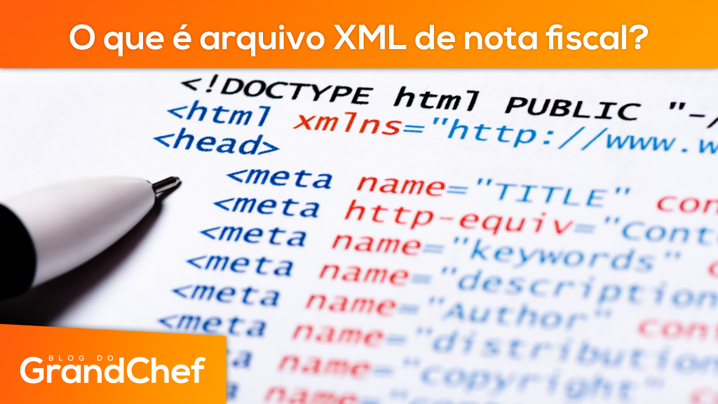 O Que XML De Nota Fiscal 